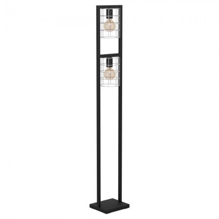 BLACK FRIDAY - Lampadar Eglo Jubily, negru, 2XE27, H.145 cm, 43666