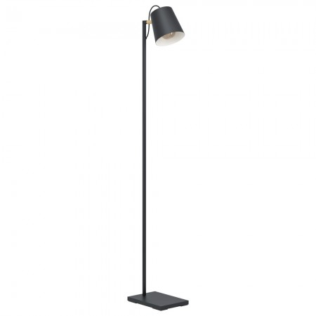 EGLO INTERIOR - Lampadar Eglo Lacey, negru mat, 1XE14, H.159 cm, 43614