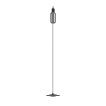Lampadar EGLO Maione 901008 E27 1X4W 220-240V,50/60Hz L 220mm x l 90mm x H 1510mm otel negru sticla vaporizata gri IP20 [2]
