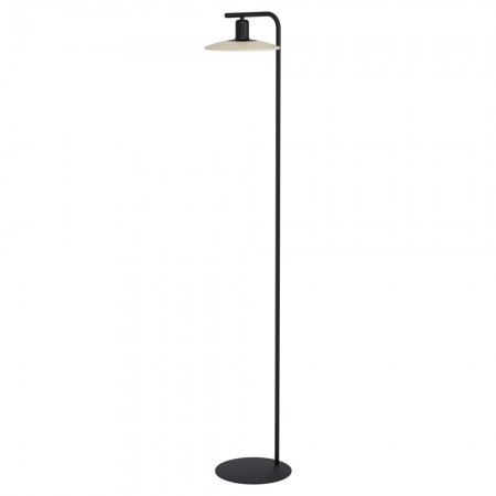 Lampadare - Lampadar Eglo Mayazes, negru, lemn, 1XGU10, 5W, 400 lumeni, alb cald 3000K, H.162 cm, 39914