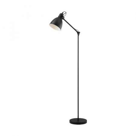 Moderne - Lampadar EGLO Priddy 49471, E27 60W, Negru
