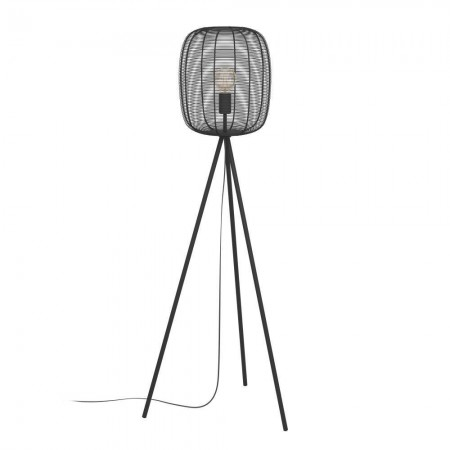BLACK FRIDAY 2024 - Lampadar Eglo Rinroe, negru, 1XE27, H. 140,5 cm, 43968