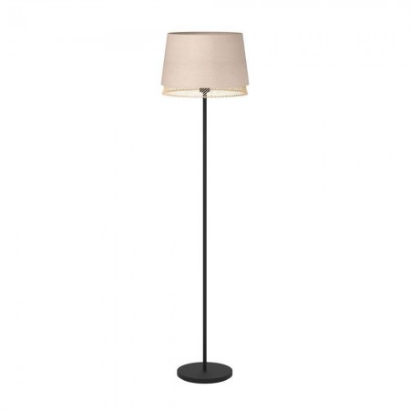 BLACK FRIDAY 2024 - Lampadar Eglo Tabley, negru, textil, 1XE27, H. 153 cm, 43978