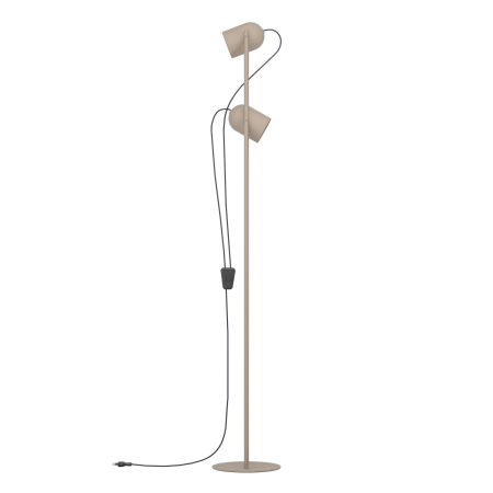 Lampadar EGLO Tilston 44166 E14 2X8W 220-240V,50/60Hz L 125mm x l 130mm x H 1425mm otel sandy  IP20 [3]