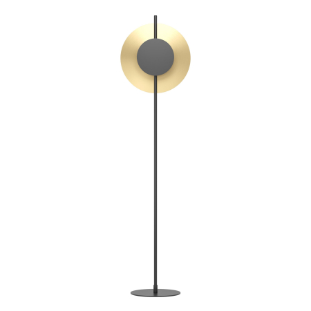 Lampadar EGLO Tocina 900991 LED 1X11W 3000K 1300lm 220-240V,50/60Hz L 380mm x H 1500mm otel negru/alama periata  IP20 [3]