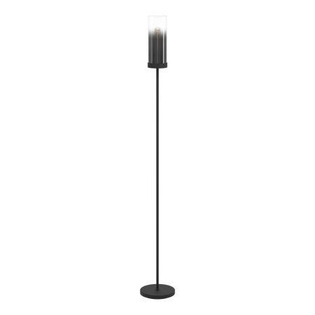 Lampadare - Lampadar EGLO Toothill 44004 E27 1X40W 220-240V,50/60Hz H 1535mm x Ø105mm otel negru sticla vaporizata negru transparent IP20
