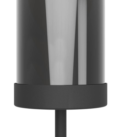 Lampadar EGLO Toothill 44004 E27 1X40W 220-240V,50/60Hz H 1535mm x Ø105mm otel negru sticla vaporizata negru transparent IP20 [1]