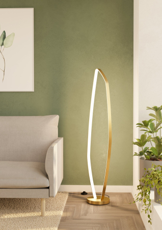 Lampadar EGLO Vallerosa 900919 LED 25,2W 3000K 3400lm 220-240V,50/60Hz L 290mm x H 1285mm aluminiu/otel alama periata plastic alb IP20 [5]