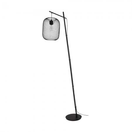 Lampadare - Lampadar Eglo Wrington, negru mat, 1XE27, H.194 cm, 32468