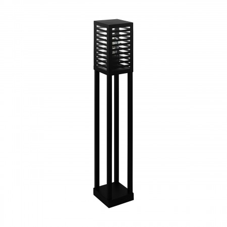 ILUMINAT - Lampadar exterior Alamonte, metal, negru, 1XE27, IP44, H.100 cm, 900139