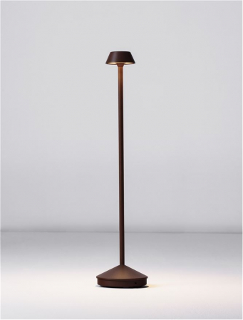 Lampadar exterior Nova Luce ARION 9030559 LED 4W 3000K 193lm Rust Die-Casting Aluminium & Polycarbonate Frost   IP65 [6]