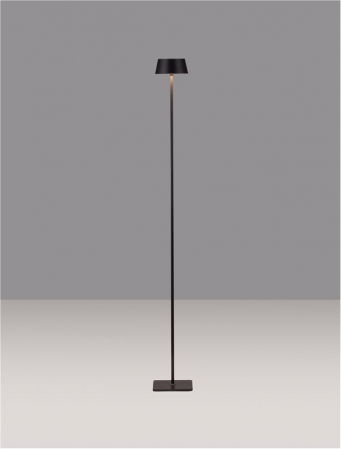 Lampadar exterior Nova Luce PERSEA 9030625 LED 1.60W 3000K 181lm Sandy Black Die-Casting Aluminium & Polycarbonate Frost   IP54 [4]