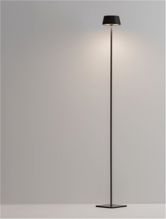 Lampadar exterior Nova Luce PERSEA 9030625 LED 1.60W 3000K 181lm Sandy Black Die-Casting Aluminium & Polycarbonate Frost   IP54 [9]