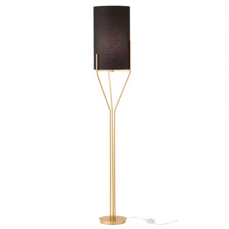 ILUMINAT - Lampadar Incanti Poseido IPO F1 05 06 E27 1x42W Metal GOLD/BEIGE SHADE IP20