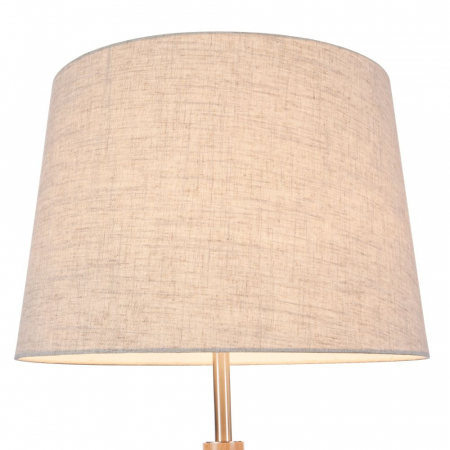 Lampadar Maytoni Calvin Z177-FL-01-BR E27 1x60W -  Metal/Wood Beige IP20 [1]