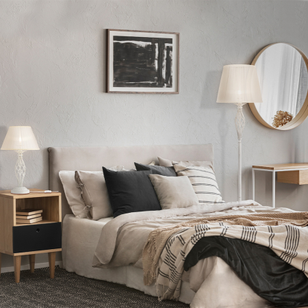 Lampadar Maytoni Classic Grace ARM247-11-G E14 1x40W -  Metal White/Gold IP20 [1]
