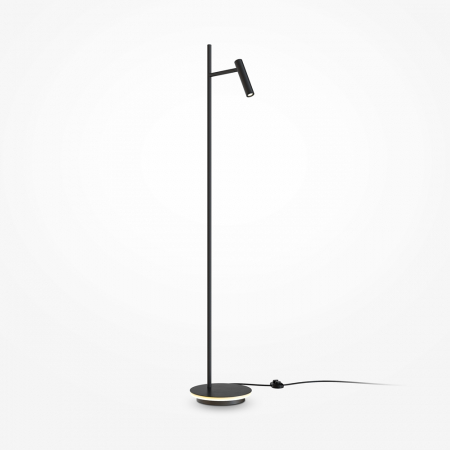 Lampadare - Lampadar Maytoni Estudo Z010FL-L8B3K LED 11W 3000K 730lm Metal Black IP20