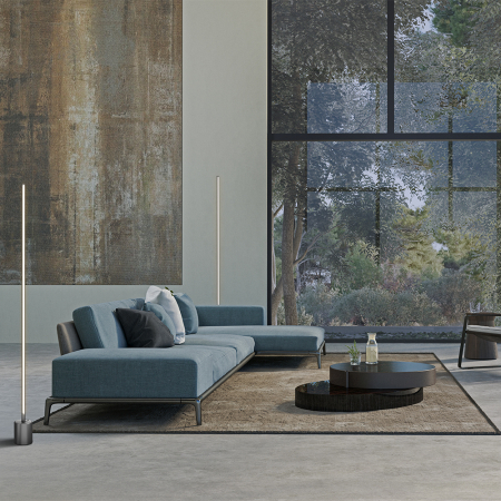 Lampadar Maytoni Flow MOD147FL-L20BK1 LED 25W 3000K-6000K 2600lm Metal/Acril Black IP20 [3]