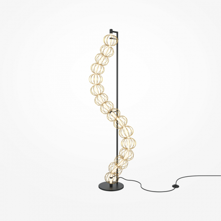 ILUMINAT - Lampadar Maytoni Golden Cage MOD216FL-L38G3K LED 48W 3000K 3000lm Metal Gold IP20