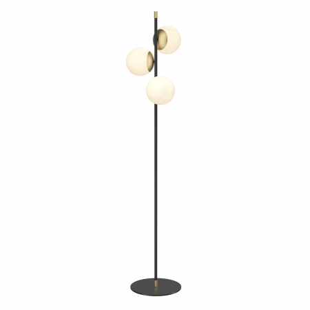 Lampadar Maytoni Nostalgia MOD048FL-03G E14 1x40W -  Metal Black/Gold IP20 [3]