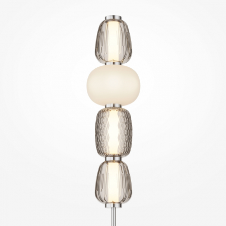 Lampadar Maytoni Pattern MOD267FL-L32CH3K LED 32W 3000K 4500lm Metal/Glass Chrome IP20 [2]