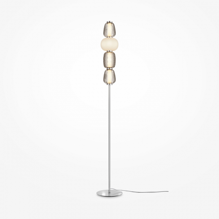 ILUMINAT - Lampadar Maytoni Pattern MOD267FL-L32CH3K LED 32W 3000K 4500lm Metal/Glass Chrome IP20