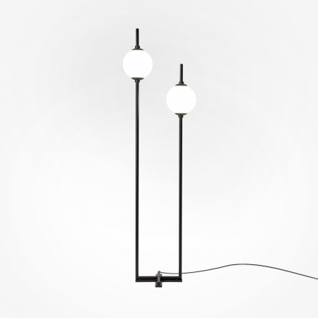 ILUMINAT - Lampadar Maytoni The Sixth Sense Z020FL-L12BK LED 12W 3000K 750lm Metal Black IP20