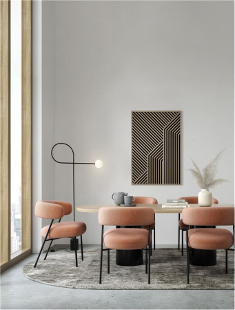 Lampadar Nova Luce DEDALO G9 1x5W   Sandy Black Aluminium & Opal Glass IP20 [2]