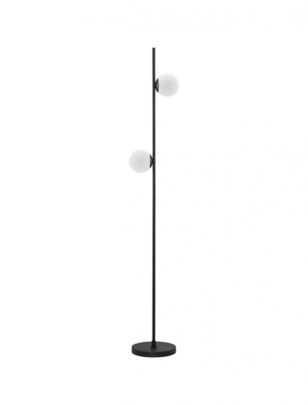Lampadar Nova Luce EDEM LED 16W 1860lm 3000K Sandy Black Aluminium & Opal Glass IP20