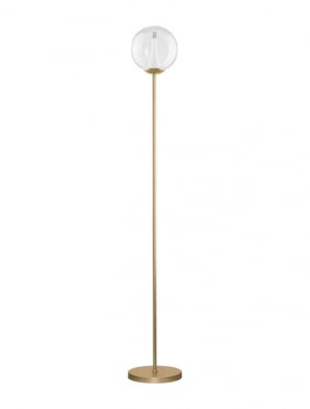 ILUMINAT - Lampadar Nova Luce GI 9416943 Triac Dimmable Sandy Gold Metal & Clear Glass LED 7W 506lm 3000K IP20