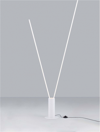 Lampadar Nova Luce KIMOLIA 9088144 Matt White Aluminium LED 49W 3492lm 3000K IP20 [3]
