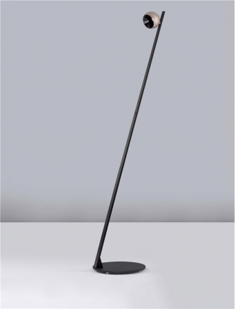 Lampadar Nova Luce LUSA 9088124 Touch Dimmable Champaign Gold Aluminium & Black Base LED 6W 779lm 3000K IP20 [3]