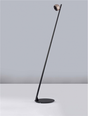 Lampadar Nova Luce LUSA 9088124 Touch Dimmable Champaign Gold Aluminium & Black Base LED 6W 779lm 3000K IP20 [2]