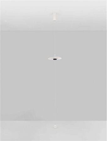 Lampadar Nova Luce OLEA 9580695 Triac Dimmable Sandy White Aluminium LED 16W 540lm 3000K IP20 [2]