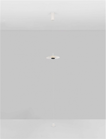 Lampadar Nova Luce OLEA 9580695 Triac Dimmable Sandy White Aluminium LED 16W 540lm 3000K IP20 [3]