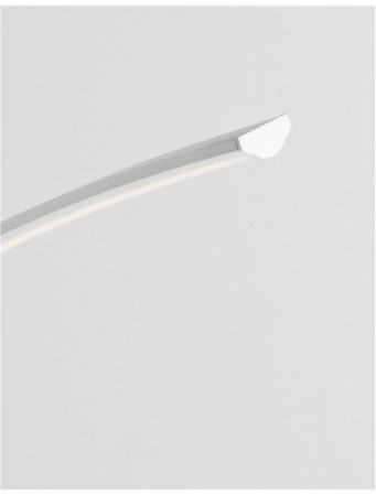 Lampadar Nova Luce PREMIUM LED 30W 1580lm 3000K Sandy White Aluminium& Acrylic IP20 [2]