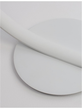 Lampadar Nova Luce PREMIUM LED 30W 1580lm 3000K Sandy White Aluminium& Acrylic IP20 [4]