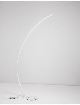 Lampadar Nova Luce PREMIUM LED 30W 1580lm 3000K Sandy White Aluminium& Acrylic IP20 [1]