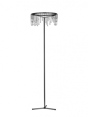 Lampadare - Lampadar Nova Luce STELLAR 9186983 LED 17W 3000K 1258lm Touch Dimmable Black Chrome Copper Metal IP20