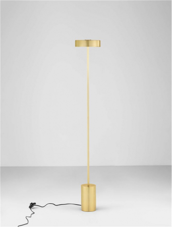 Lampadar Nova Luce THEA 9695291 Brass Gold Metal LED 17W 929lm 3000K IP20 [3]