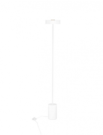 Moderne - Lampadar Nova Luce THEA 9695293 Sandy White Metal & Gold Top LED 17W 929lm 3000K IP20