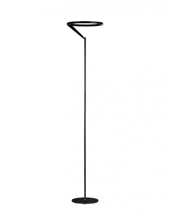 Moderne - Lampadar Nova Luce TILIA 9088150 Touch Dimmable Sandy Black Aluminium LED 26W 1149lm 3000K IP20