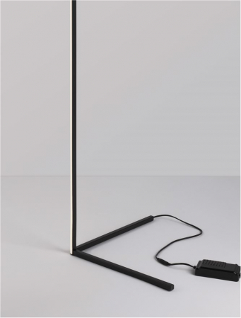 Lampadar Nova Luce V-LINE LED 18W 1700lm 3000K Sandy Black Aluminium& Acrylic IP20 [5]