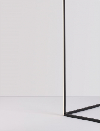 Lampadar Nova Luce V-LINE LED 18W 1700lm 3000K Sandy Black Aluminium& Acrylic IP20 [6]