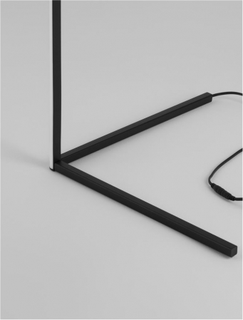 Lampadar Nova Luce V-LINE LED 18W 1700lm 3000K Sandy Black Aluminium& Acrylic IP20 [4]