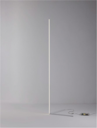 Lampadar Nova Luce V-LINE LED 18W 1700lm 3000K Sandy White Aluminium& Acrylic IP20 [2]
