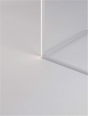 Lampadar Nova Luce V-LINE LED 18W 1700lm 3000K Sandy White Aluminium& Acrylic IP20 [4]