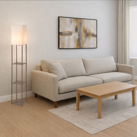 Lampadar Rabalux Bronn E27 E27 1x MAX 40W metal gray beige stil modern, IP20 74192 [6]