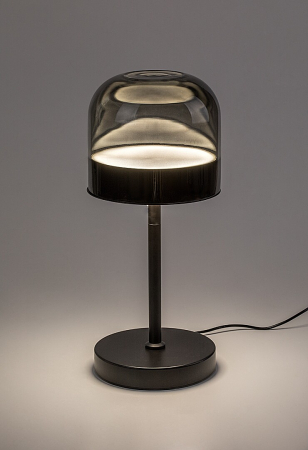 Lampadar Rabalux Xelira LED 13W 680lm 3000, 4000, 6000K metal sticlă negru afumat IP20 [3]