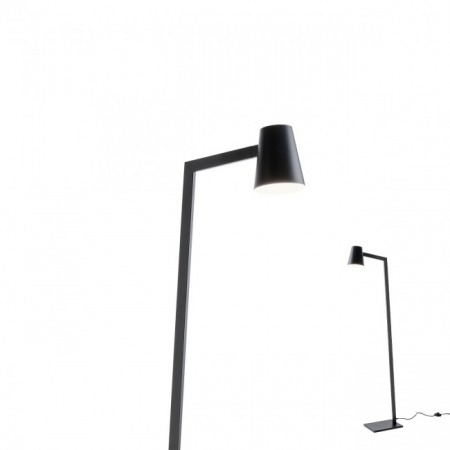 BLACK FRIDAY - Lampadar REDO Mingo  01-1557 E27 1x42W Nedimabil IP20 Negru Mat